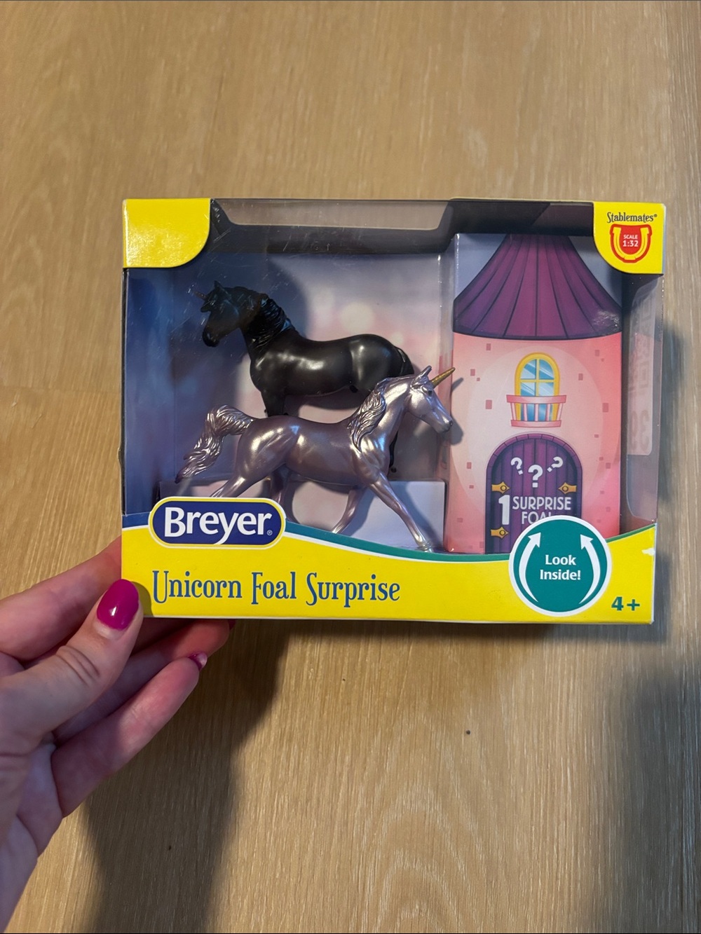 NIB Breyer Unicorn Foal Surprise Set